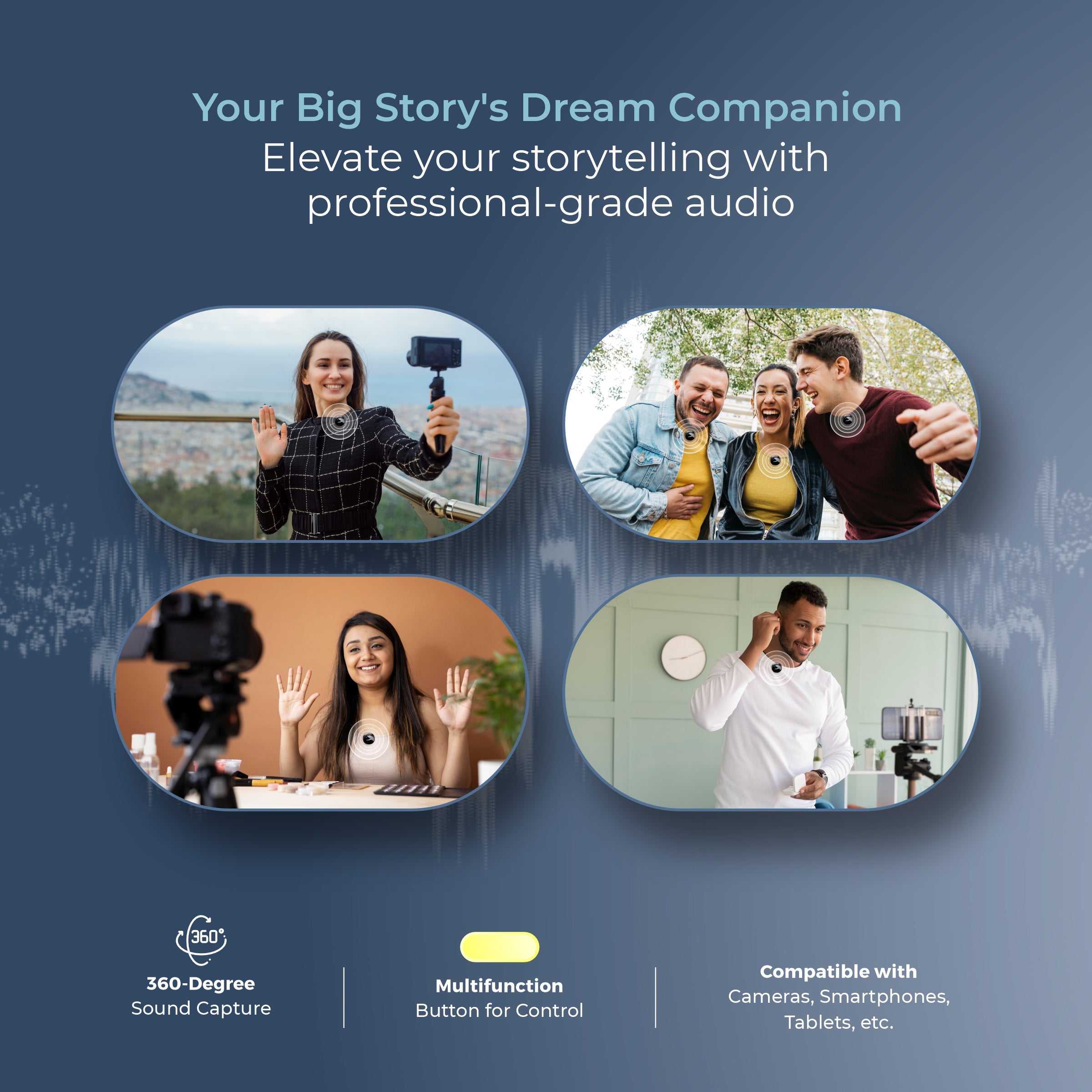 Digitek (DWM-116) 2-in-1 Wireless Microphone