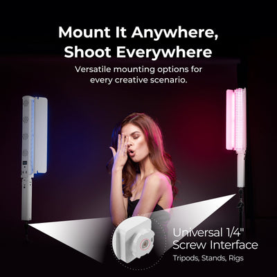 Digitek (DSL-1000 RGB) Portable RGB LED Stick Light 100W