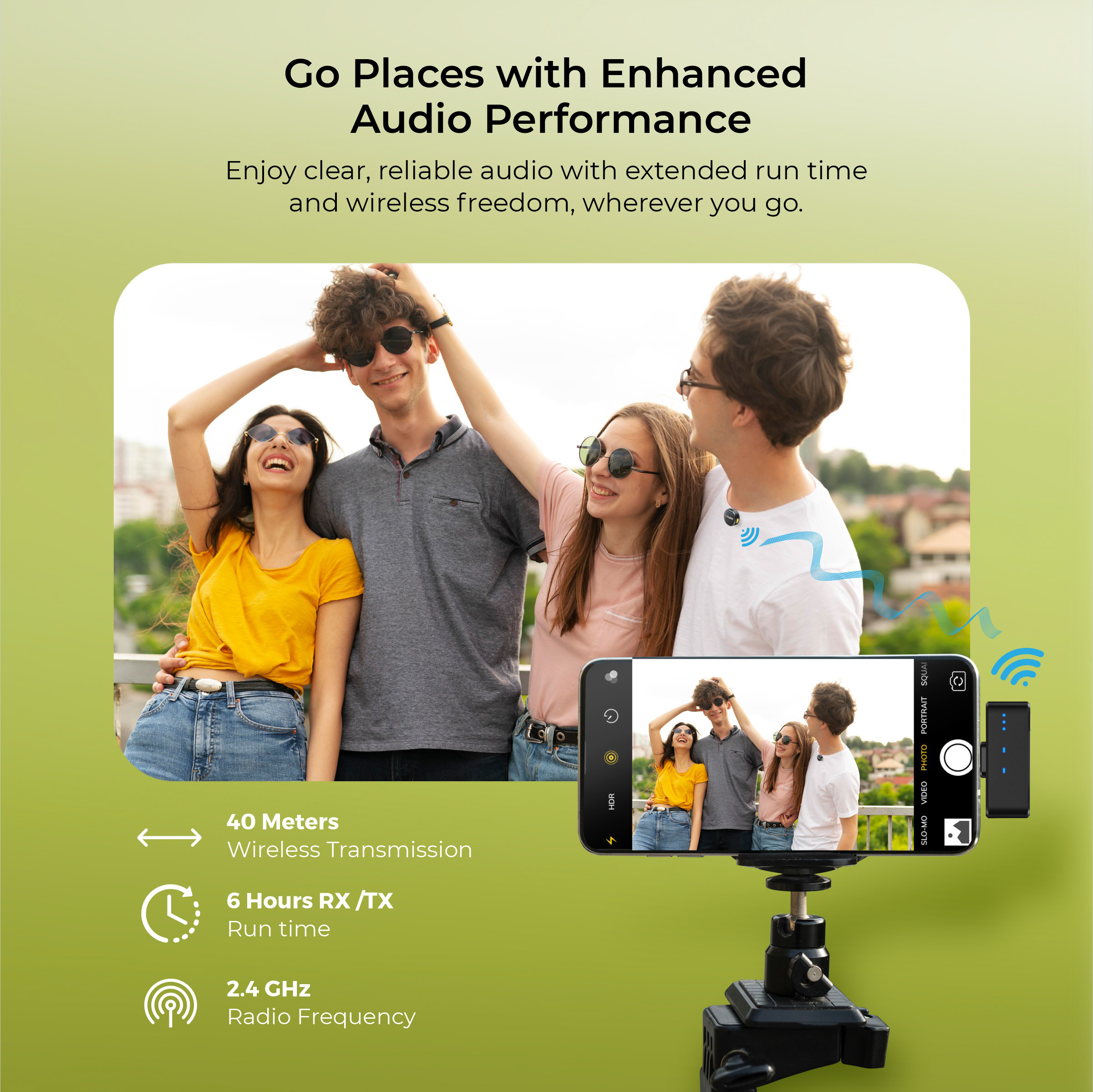 Digitek (DWM-115) 2-in-1 Wireless Microphone